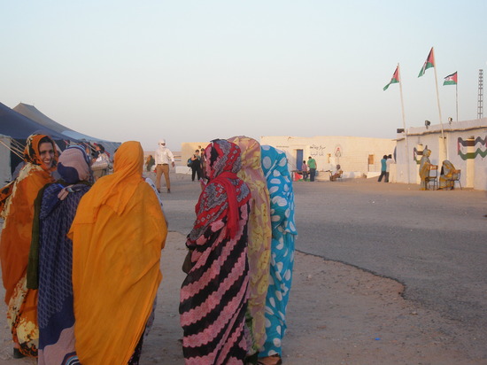 Mujeres saharauis