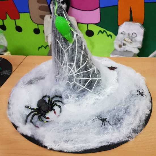 Curso decoración sombreros de bruja 7