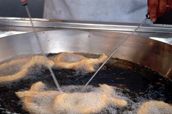 Preparación de churros