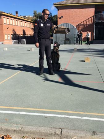 La Unidad Canina de la Policia Municipal de Las Rozas visita el cole_2_CEIP FDLR_Las Rozas_2017  5