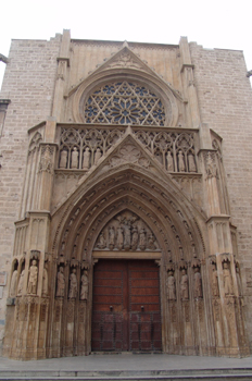 Portada de los Apóstoles, Catedral de Valencia