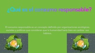 El consumo responsable 