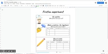 FRICTION _ experiment (scientific method chart)