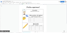 FRICTION _ experiment (scientific method chart)