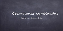 OPERACIONES COMBINADAS