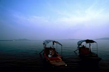 Embarcación tradicional china