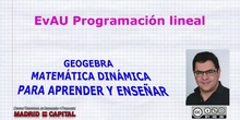 EvAU Programación lineal
