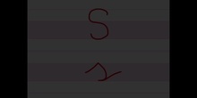 Letra S