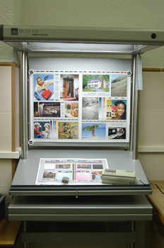 Mesa para control de preimpresión