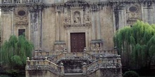 Fachada del monasterio de Samos, Lugo