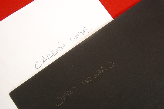 Papel carbón
