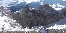 Vistas del cráter del Pico de Orizaba (5750m)