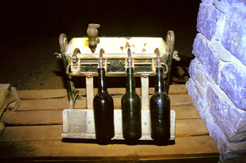 Lagar de sidra: Aparato para el rellenado de botellas, Museo del