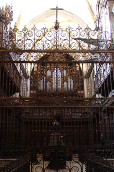 Rejería coro, Catedral de Badajoz