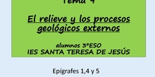 Tema 9: procesos geológicos