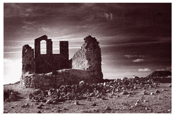 Fotografía artística de unas ruinas