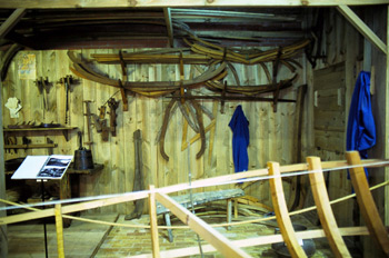 Plantillas de carpintería de ribera, Museo Marítimo de Asturias,