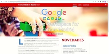 acceso a los servicios de Google con EducaMadrid