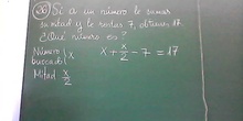 Problema con ecuaciones - 6