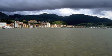 Vista parcial de Ribadesella, Principado de Asturias