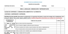 DOCUMENTO EVALUACIÓN DE LOS SAAC