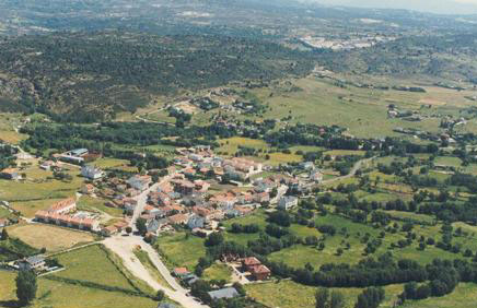 Vista aérea de Navalafuente