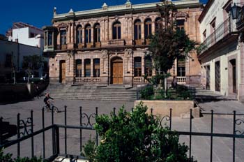Plaza en Zacatecas, México