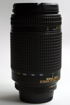 Objetivo zoom 70-300 AF, Nikon ED