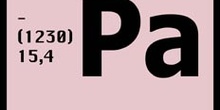 Tabla periódica, protactinio
