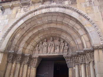 Portada, Iglesia de San Juan de la Rabanera, Soria, Castilla y L