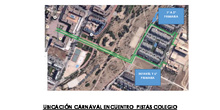 RECORRIDO Y UBICACIÓN CARNAVAL 2024-25