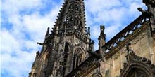 Iglesia gótica en Muenster, Alemania