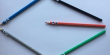Les crayons de couleur