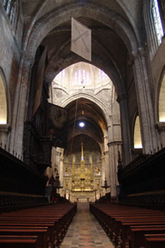 Nave central, Catedral de Tarragona