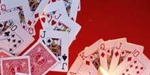 Cartas de una baraja de póquer