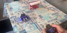 Breve resumen en inglés para mover tu robot TabbyBot programando con MicroCode y su Arcade Shield