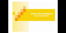 Suma por diferencia