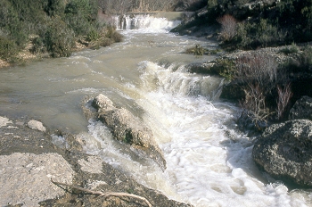 Presa en el Barranco de Gorgonchón, Huesca