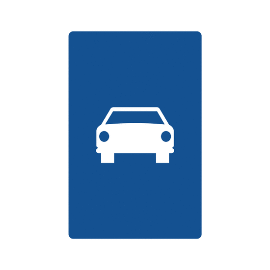 Vía para automóviles