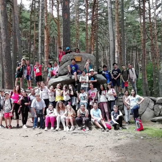 VIAJE FIN DE CURSO. 3º - 6º. Puerto de Canencia. 1