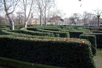 Laberinto, Parque del Capricho, Madrid