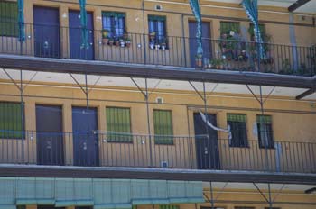 Balcones de corrala, Madrid