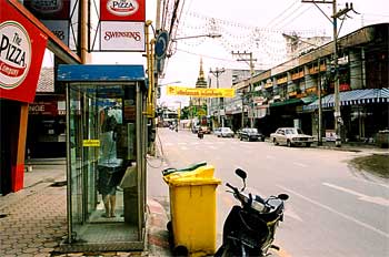 Calles de Chiang Mai, Tailandia