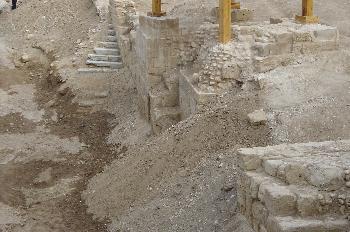 Lugar del bautismo de Jesús en el río Jordán, Jordania