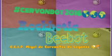 #cervanbot: Bee-Bot con Rockbotick (grabado por alumnos)