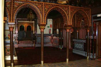 Interior de la discoteca Villa Rosa en Plaza Santa Ana, Madrid