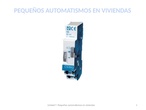 UT07.Pequeños automatismos en viviendas