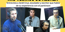 Entrevista a Jordi Cruz, escalador y escritor, que habla de su experiencia con el parkinson