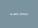 Arte gótico