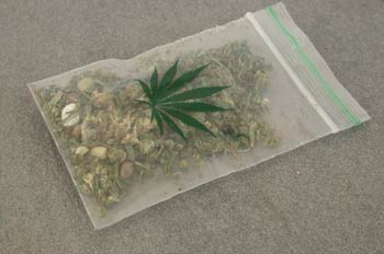 Bolsa de marihuana